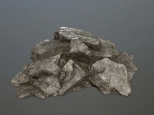 rock set 3D Model