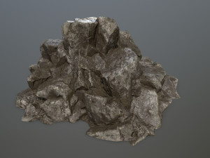 rock set Modelo 3D