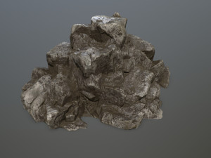 rock set Modelo 3D