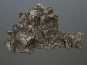 rock set 3D Model