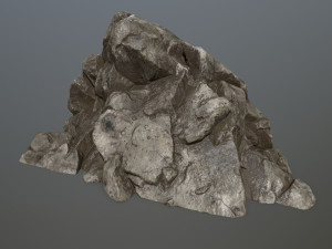 rock set Modelo 3D