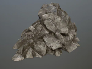 rock set 3D Model
