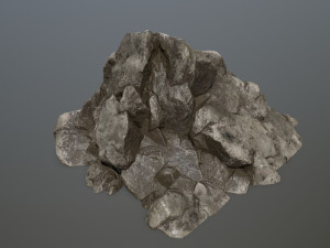 rock set Modelo 3D