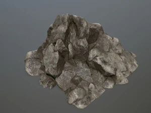 rock set 3D Model