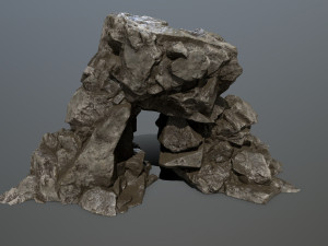 rock set Modelo 3D