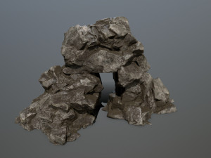 rock set Modelo 3D