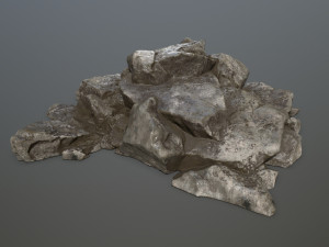 rock set Modelo 3D