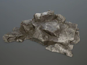 rock set 3D Model