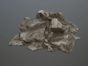 rock set 3D Model