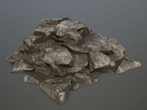 rock set 3D Model