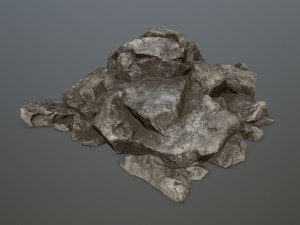 rock set Modelo 3D