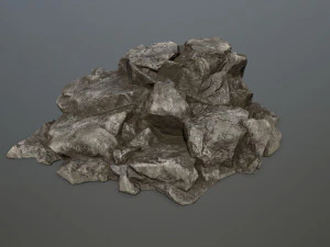 rock set 3D Model