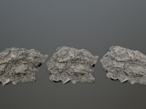 rock set Modelo 3D