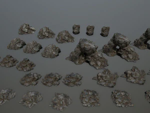 rocks 3D Model