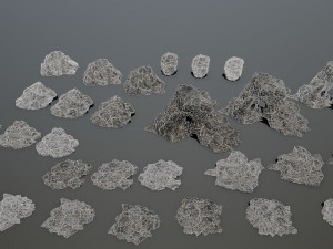 rocks 3Dモデル