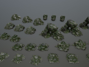 rocks 3D मॉडल