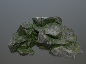 rocks 3D मॉडल