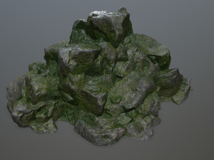 rocks 3D मॉडल