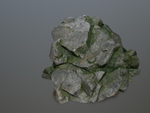 rocks 3D मॉडल