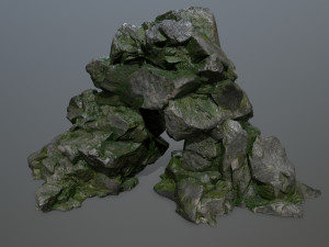 rocks 3D मॉडल
