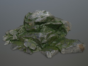 rocks 3D मॉडल