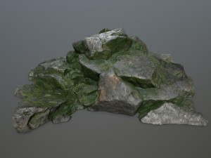 rocks 3D मॉडल