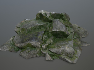 rocks 3D मॉडल
