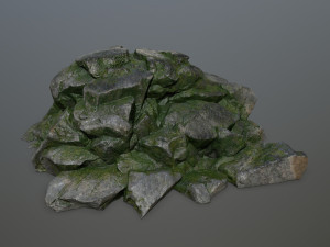 rocks 3D मॉडल
