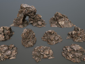 rocks Modello 3D