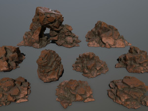 rocks Modello 3D