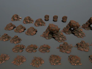 rocks 3D Model