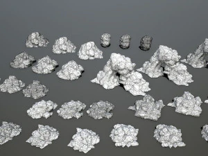 rocks 3D Model