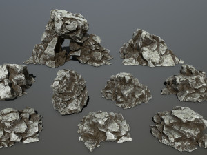 rocks Modello 3D