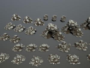 rocks 3D Model