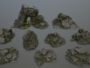 rocks 3D Model