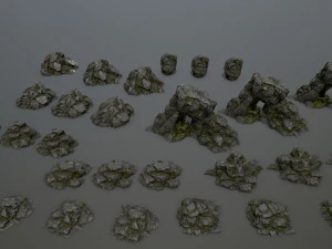 rocks 3D Model