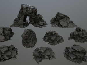 rocks 3D Model