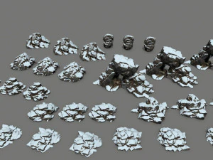 rocks 3D Model