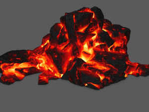 lava rocks 3D 모델