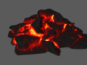 lava rocks 3D 모델