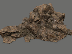 desert rock set 3D 모델