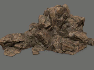 desert rock set 3D Model