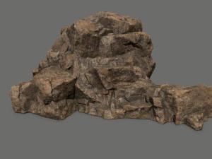 desert rock set 3D Model