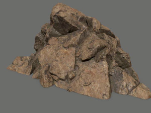 desert rock set 3D Model