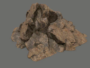 desert rock set 3D Model