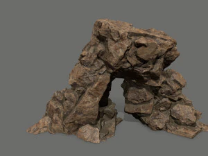 desert rock set 3D Model