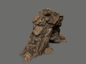 desert rock set 3D Model