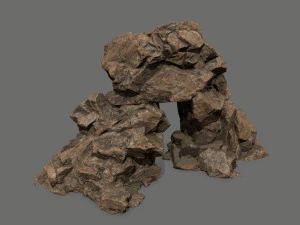 desert rock set 3D Model