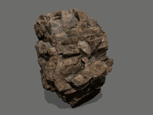 desert rock set 3D 모델