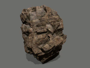 desert rock set 3D Model